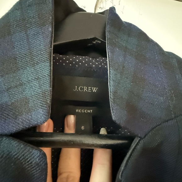 J. Crew wool black watch plaid Regent blazer - Picture 4 of 7